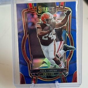 2022 Nick Chubb /99 Panini Select Prizm. Mint condition